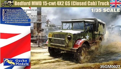 35GM0027  техника и вооружение  Bedford MWD 15-cwt 4x2 GS (closed cab) Truck  (1:35) 4892667350279