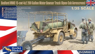 35GM0031  техника и вооружение  Bedford MWC 15-cwt 4x2 200 Gallon Water Bowser Truck  (1:35) 4892667350316