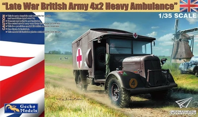 35GM0069  техника и вооружение  Late War British Army 4x2 Heavy Ambulance  (1:35) 4892667350699