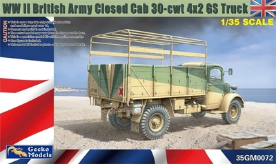 35GM0072  техника и вооружение  WWII British Army Closed Cab 30cwt 4x2 GS Truck  (1:35) 4892667350729