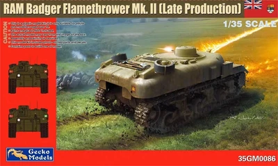 35GM0086  техника и вооружение  Canadian Badger Flamethrower Ram Mk. II (Late Production)  (1:35) 4892667350866
