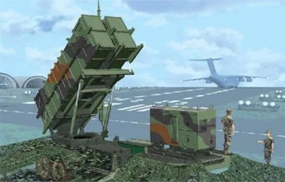 3604  техника и вооружение  MIM-104C PATRIOT (PAC-2) SURFACE-TO-AIR MISSILE (SAM) SYS'  (1:35) 89195836045