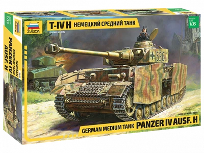 3620  техника и вооружение  Немецкий средний танк T-IV (H)  (1:35) 4600327036209