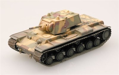 36275  техника и вооружение  КВ-1 1941 г. трехцветный камуфляж (1:72) 9580208362755