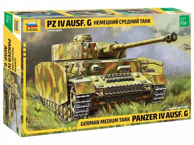 3674  техника и вооружение  PZ IV AUSF. G  (1:35) 4600327036742