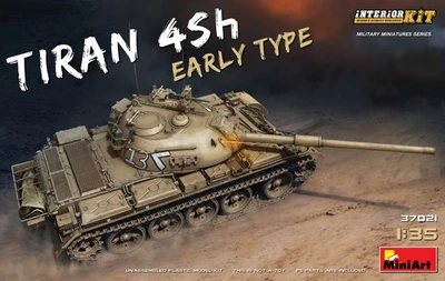 37021  техника и вооружение  TIRAN 4 Sh EARLY TYPE INTERIOR KIT  (1:35) 2000002062578