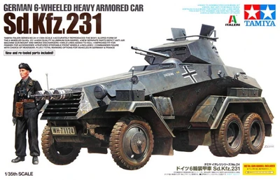 37024  техника и вооружение  German 6-wheeled heavy armored car Sd.Kfz.231    (1:35) 4950344370245