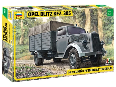 3710  техника и вооружение  Немецкий грузовой автомобиль Opel Blitz Kfz. 305  (1:35) 4600327037107