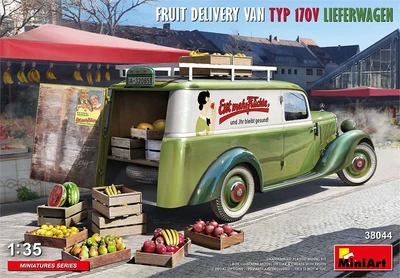 38044  техника и вооружение  FRUIT DELIVERY VAN TYP 170V LIEFERWAGEN  (1:35) 4820183314499