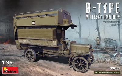 39001  техника и вооружение  B-TYPE MILITARY OMNIBUS  (1:35) 4820183312556