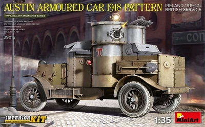 39016  техника и вооружение  AUSTIN 1918 PATTERN. IRELAND 1919-21. BRITISH SERVICE. INTERIOR  (1:35) 4820183314352