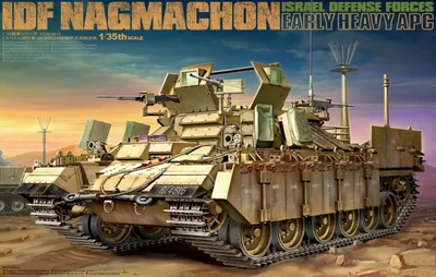 4615  техника и вооружение  IDF Israel Defense Forces Nagmachon Early Heavy APC  (1:35) 4897061660153