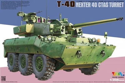 4665  техника и вооружение  T-40 NEXTER 40 CTAS Turret  (1:35) 4897061660276