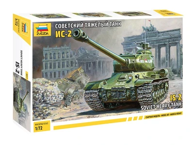 5011  техника и вооружение  ИС-2 (1:72) 4600327050113