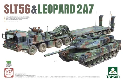 5011  техника и вооружение  SLT-56 & Leopard 2A7  (1:72) 4897051421832