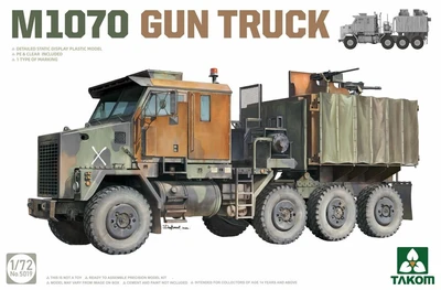 5019  техника и вооружение   М1070 Gun Truck  (1:72) 4897051422556