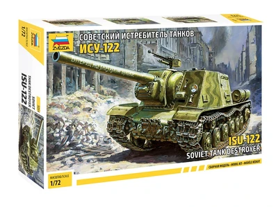 5054  техника и вооружение  САУ  ИСУ-122  (1:72) 4600327050540