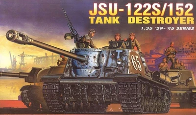 6047  техника и вооружение  САУ  JSU-122S / 152 Tank Destroyer (1:35) 89195860477
