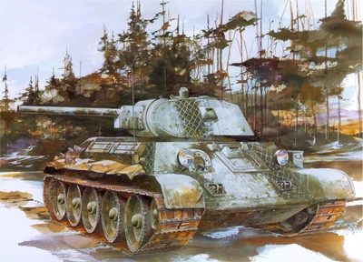 6205  техника и вооружение  Танк 34/76 Mod. 1941 (1:35) 89195862051
