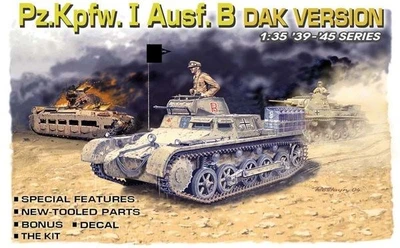 6207  техника и вооружение  Pz.Kpfw. I Ausf. B DAK Version  (1:35) 2000002182894