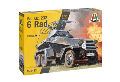 6433  техника и вооружение  Sd. Kfz. 232 6 Rad.  (1:35) 8001283064330
