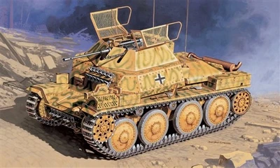 6448  техника и вооружение  SD. KFZ.140/1 (1:35) 2000002113942