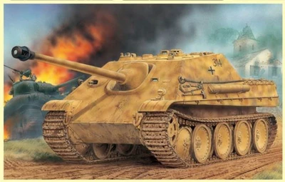 6458  техника и вооружение  САУ Sd.Kfz.173 Jagdpanter Ausf.G1 Early Production (1:35) 89195864581