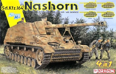 6459  техника и вооружение  САУ Sd.Kfz.164 Nashorn (4 in 1)  (1:35) 89195864598