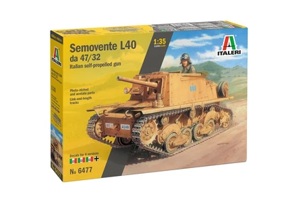 6477  техника и вооружение  Semovente L40 da 47/32  (1:35) 8001283064774