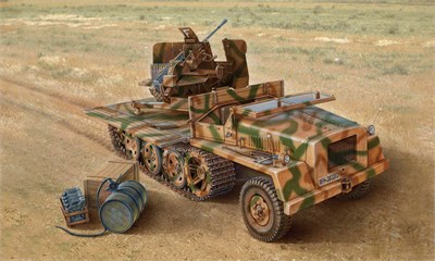 6480  техника и вооружение  SWS with FLAK 43 (1:35) 8001283064804