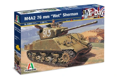 6483  техника и вооружение  M4A2 76mm "WET" Шерман (1:35) 2000002092377