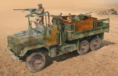 6503  техника и вооружение  US ARMOURED GUN TRUCK (1:35) 2000002093510