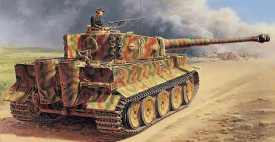 6507  техника и вооружение  Pz.Kpfw.VI TIGER I Ausf.E mid production (1:35) 8001283065078