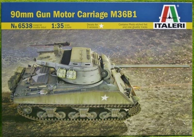 6538  техника и вооружение  90 mm GUN MOTOR CARRIAGE M36B1 (1:35) 2000002101628