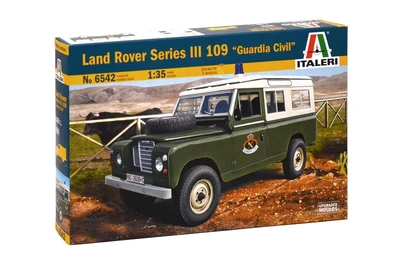 6542  автомобили и мотоциклы  LAND ROVER SERIES III 109 "Guardia Civil"  (1:35) 8001283065429