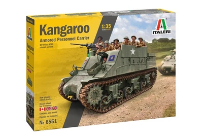 6551  техника и вооружение  Бронетранспортёр KANGAROO  (1:35) 8001283065511