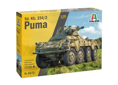6572  техника и вооружение  Sd.Kfz. 234/2 Puma  (1:35) 8001283065726