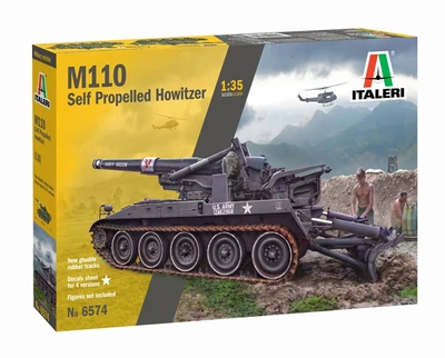 6574  техника и вооружение  M110 Self Propelled Howitzer  (1:35) 8001283065740