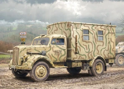6575  техника и вооружение   OPEL BLITZ RADIO TRUCK  (1:35) 8001283065757