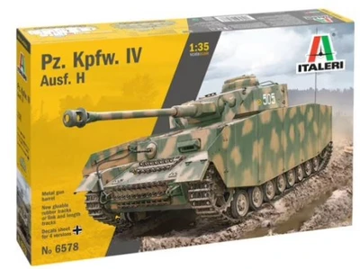 6578  техника и вооружение  Pz.Kpfw.IV Ausf.H  (1:35) 8001283065788