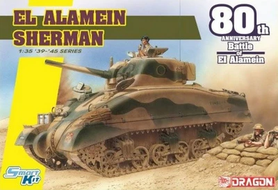 6617  техника и вооружение  EL ALAMEIN SHERMAN (w/MAGIC TRACKS)  (1:35) 89195866172
