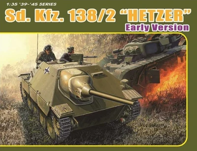 6708  техника и вооружение  Jagdpanzer 38 (t) "Hetzer" early early Production 07-11/44  (1:35) 89195867087