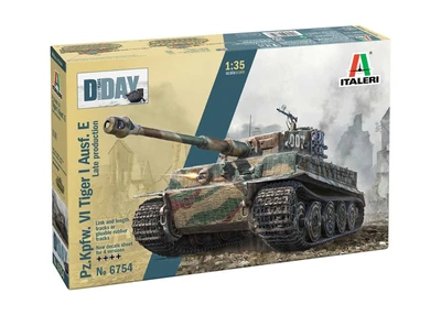 6754  техника и вооружение  Pz.Kpfw. VI Tiger I Ausf. E late production  (1:35) 8001283067546