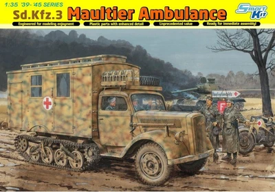 6766  техника и вооружение  Sd.Kfz.3 Maultier Ambulance (1:35) 89195867667