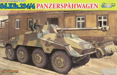 6772  техника и вооружение  Sd.Kfz. 234/4 Panzerspähwagen '39-'45 Series Premium Edition  (1:35) 89195867728