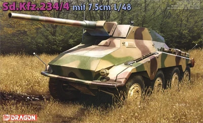 6814  техника и вооружение  Sd.Kfz. 234/4 mit 7.5cm L/48 '39-'45 Series  (1:35) 89195868145