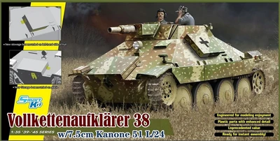 6815  техника и вооружение  САУ Vollkettenaufklaerer 38 w/7.5cm Kanone 51 L/24 (1:35) 89195868152