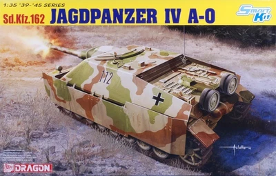 6843  техника и вооружение  САУ Sd.Kfz.162 Jagdpanzer IV A-0  (1:35) 89195868435