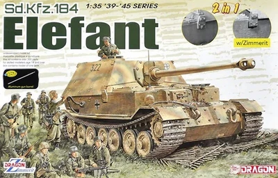 6871  техника и вооружение  САУ Sd.Kfz.184 Elefant (2 in 1)  (1:35) 89195868718