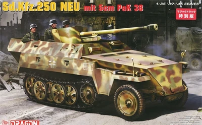 6884  техника и вооружение  Sd.Kfz. 250 NEU mit 5cm Pak 38  (1:35) 89195868848